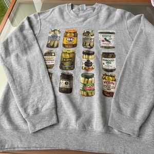 Pickle Sweathirt.  New never worn bought as gift